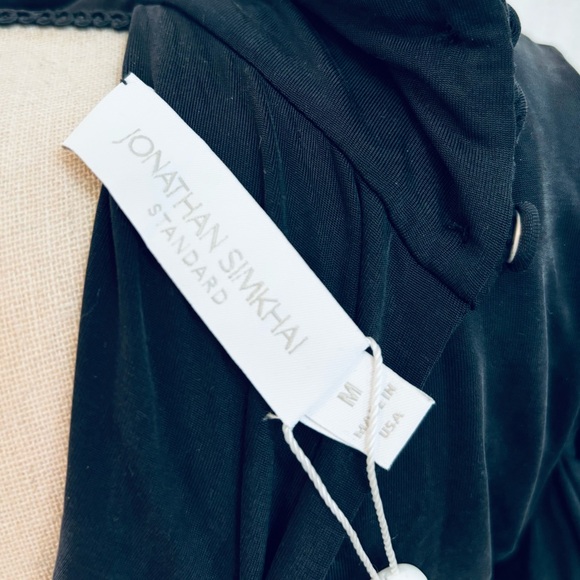 NWT Jonathan Simkhai Standard “Remy” mock neck mini dress - Picture 8 of 11